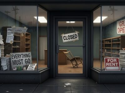 Closing a business with debts