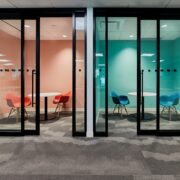 Use Sliding Doors at a Corporate Office